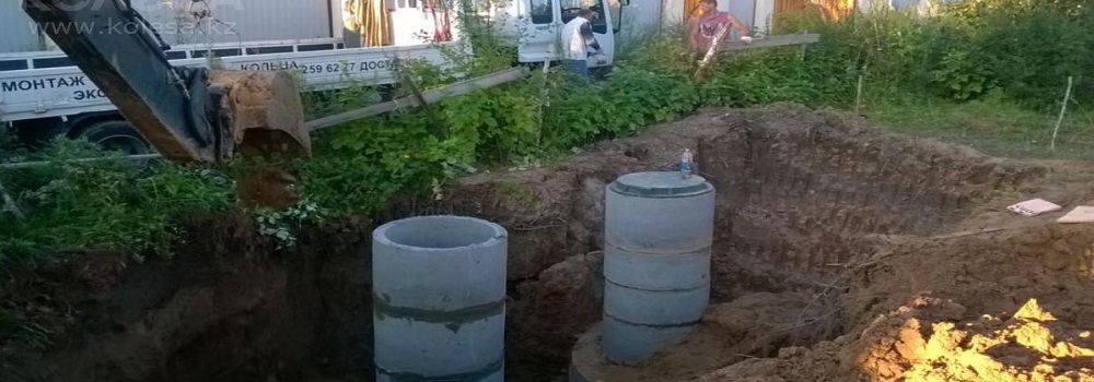 Купить канализационные кольца, цены на бетонные кольца для колодца в Минске